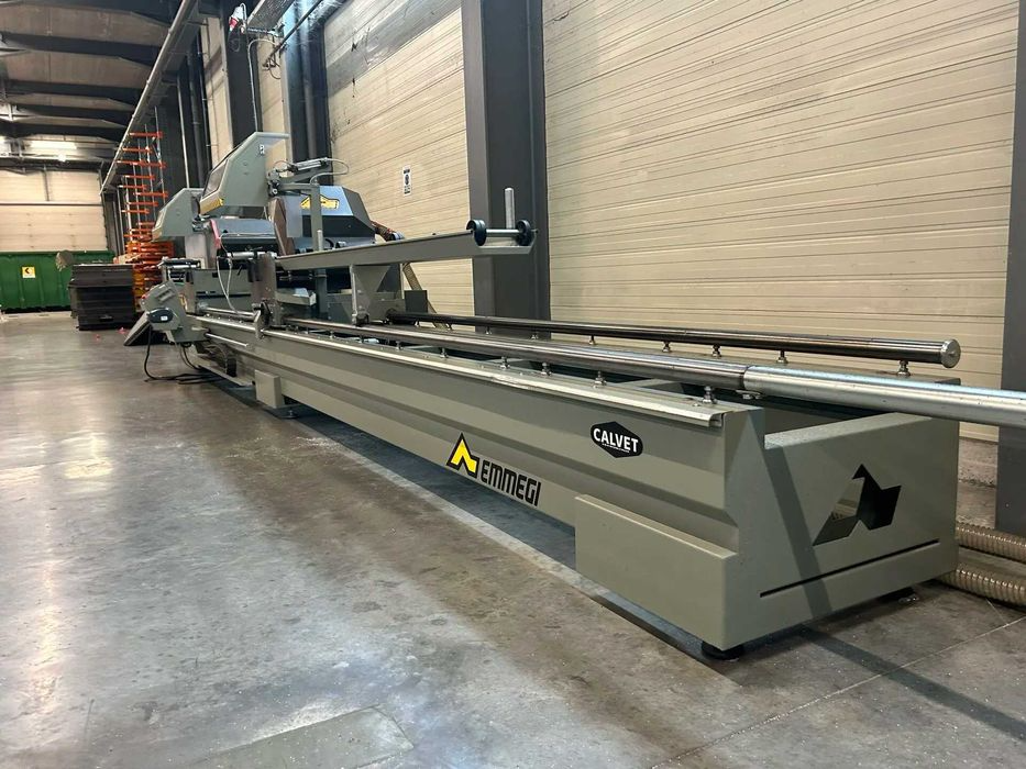 Maquina corte aluminio 2 cabeças emmegi - Image 7